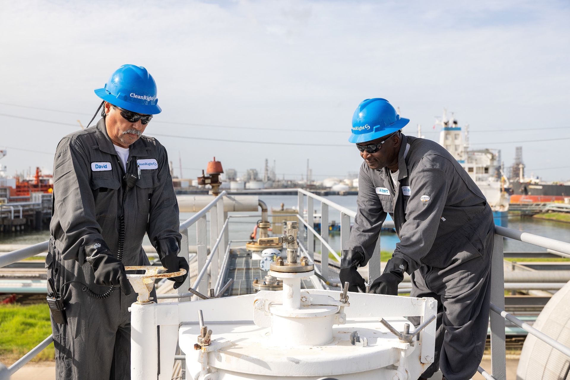Industrial tank cleaning and wastewater services